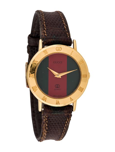 gucci leather watch band